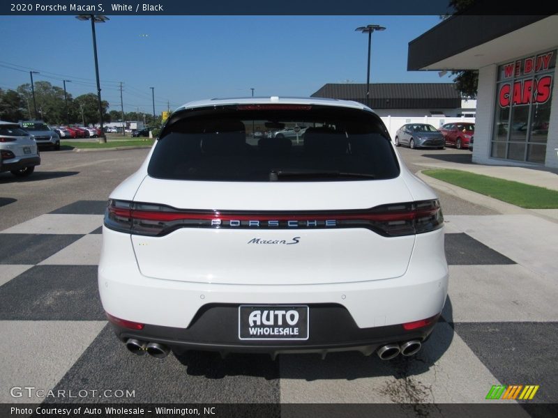 White / Black 2020 Porsche Macan S