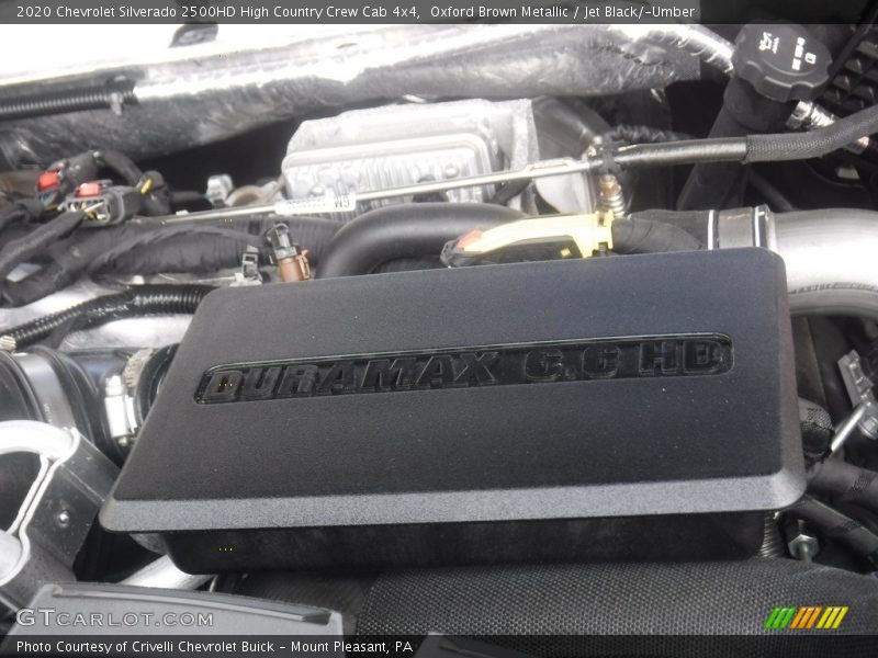 Oxford Brown Metallic / Jet Black/­Umber 2020 Chevrolet Silverado 2500HD High Country Crew Cab 4x4