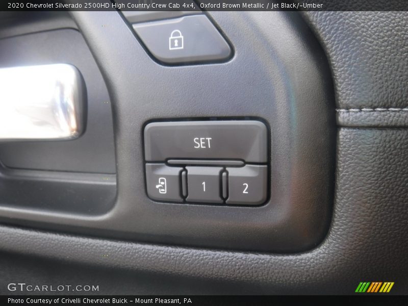 Oxford Brown Metallic / Jet Black/­Umber 2020 Chevrolet Silverado 2500HD High Country Crew Cab 4x4