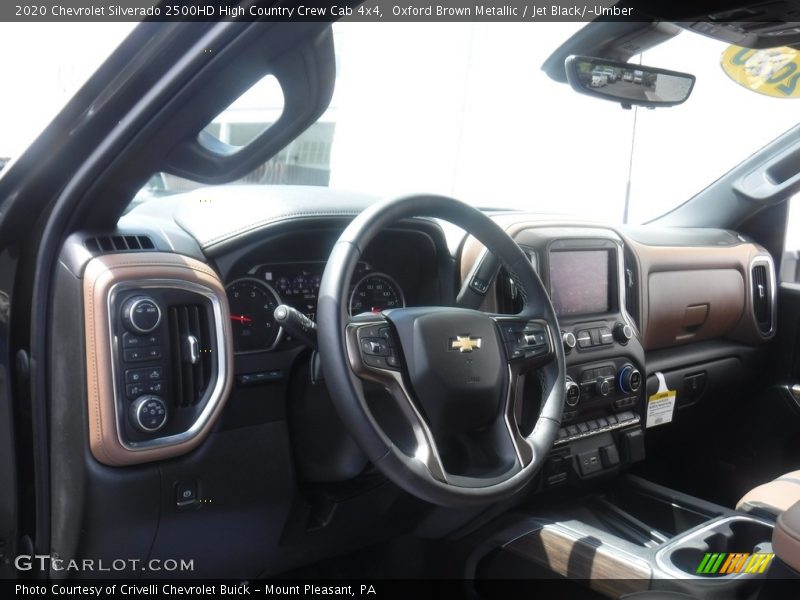 Oxford Brown Metallic / Jet Black/­Umber 2020 Chevrolet Silverado 2500HD High Country Crew Cab 4x4