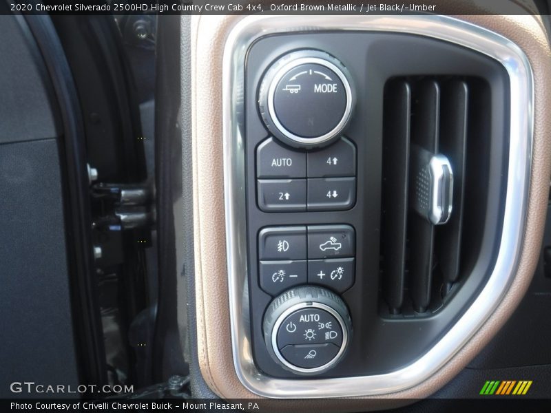 Oxford Brown Metallic / Jet Black/­Umber 2020 Chevrolet Silverado 2500HD High Country Crew Cab 4x4