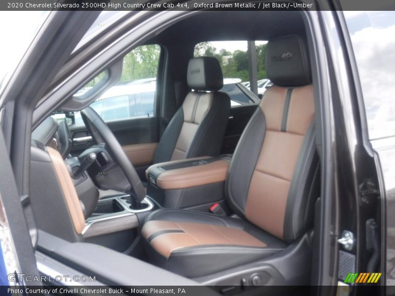Front Seat of 2020 Silverado 2500HD High Country Crew Cab 4x4
