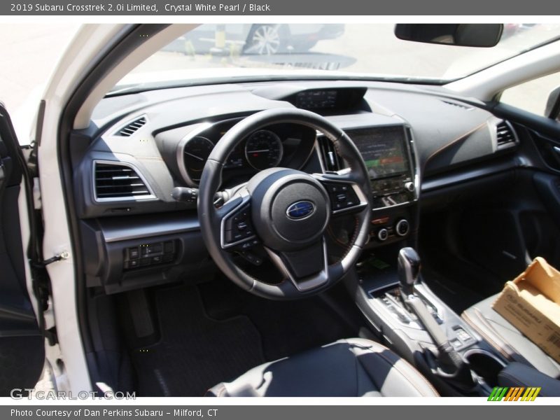 Crystal White Pearl / Black 2019 Subaru Crosstrek 2.0i Limited