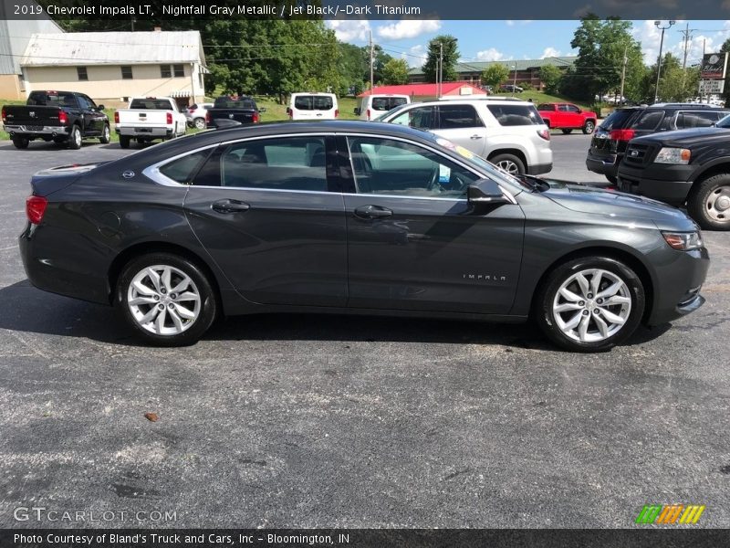 Nightfall Gray Metallic / Jet Black/­Dark Titanium 2019 Chevrolet Impala LT