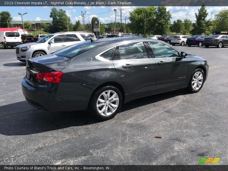 Nightfall Gray Metallic / Jet Black/­Dark Titanium 2019 Chevrolet Impala LT