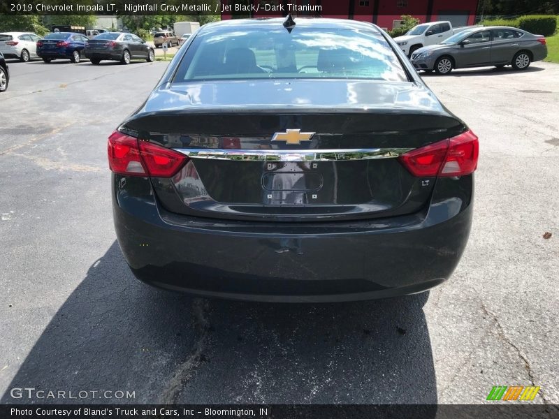 Nightfall Gray Metallic / Jet Black/­Dark Titanium 2019 Chevrolet Impala LT