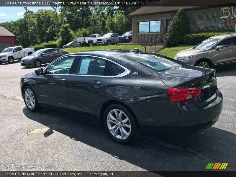 Nightfall Gray Metallic / Jet Black/­Dark Titanium 2019 Chevrolet Impala LT