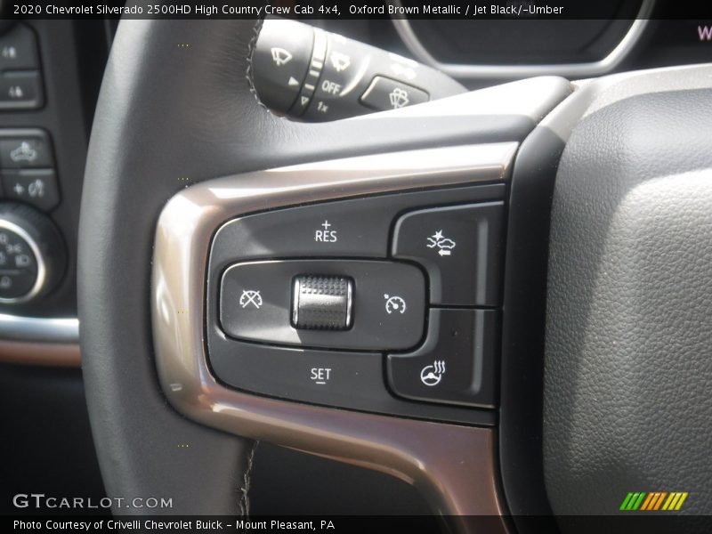Oxford Brown Metallic / Jet Black/­Umber 2020 Chevrolet Silverado 2500HD High Country Crew Cab 4x4