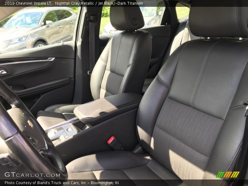 Nightfall Gray Metallic / Jet Black/­Dark Titanium 2019 Chevrolet Impala LT
