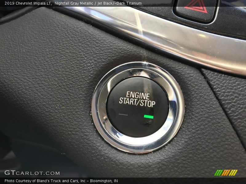 Nightfall Gray Metallic / Jet Black/­Dark Titanium 2019 Chevrolet Impala LT