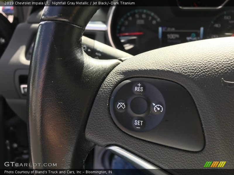 Nightfall Gray Metallic / Jet Black/­Dark Titanium 2019 Chevrolet Impala LT