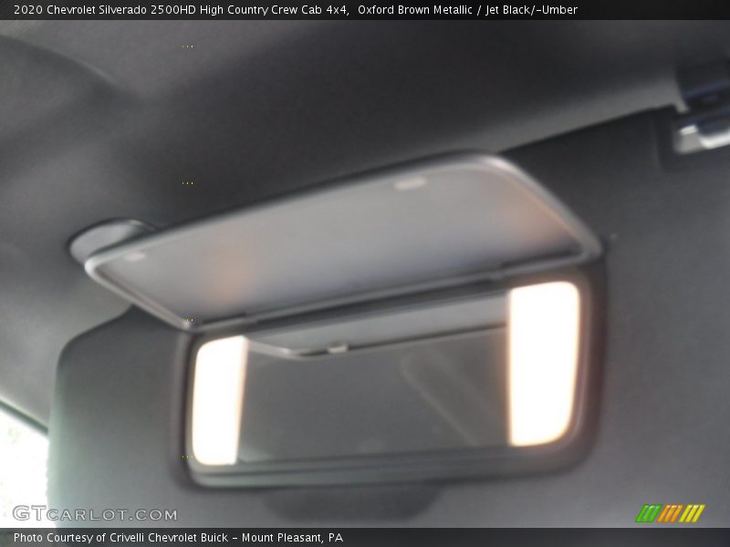 Oxford Brown Metallic / Jet Black/­Umber 2020 Chevrolet Silverado 2500HD High Country Crew Cab 4x4