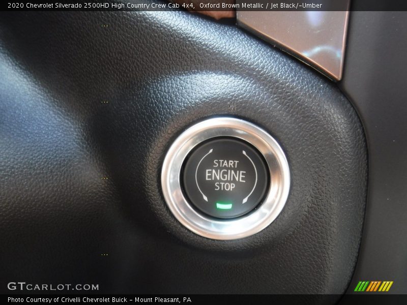 Oxford Brown Metallic / Jet Black/­Umber 2020 Chevrolet Silverado 2500HD High Country Crew Cab 4x4