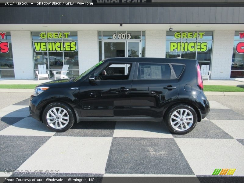 Shadow Black / Gray Two-Tone 2017 Kia Soul +