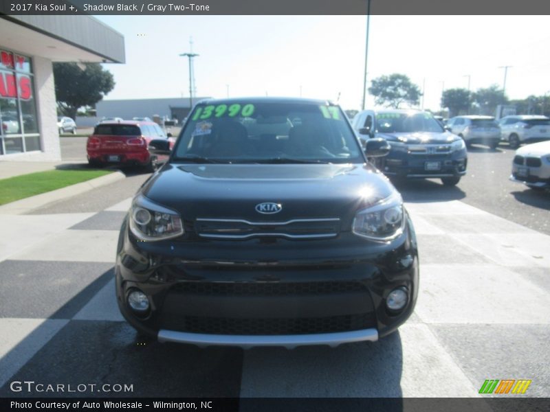 Shadow Black / Gray Two-Tone 2017 Kia Soul +