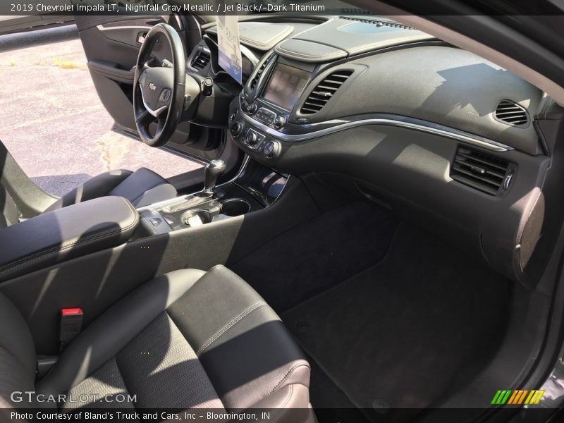 Nightfall Gray Metallic / Jet Black/­Dark Titanium 2019 Chevrolet Impala LT