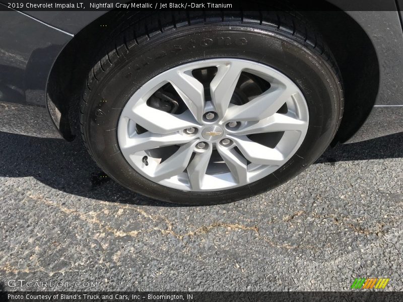 Nightfall Gray Metallic / Jet Black/­Dark Titanium 2019 Chevrolet Impala LT