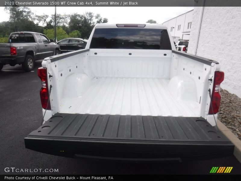 Summit White / Jet Black 2020 Chevrolet Silverado 1500 WT Crew Cab 4x4