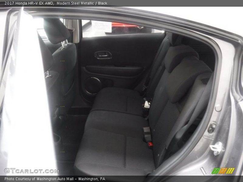 Modern Steel Metallic / Black 2017 Honda HR-V EX AWD