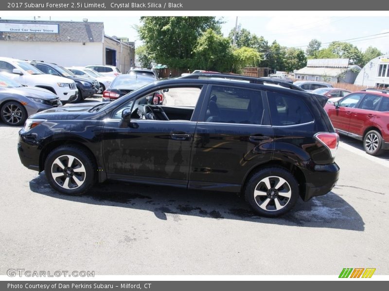 Crystal Black Silica / Black 2017 Subaru Forester 2.5i Limited