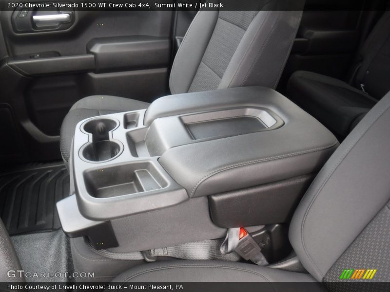 Summit White / Jet Black 2020 Chevrolet Silverado 1500 WT Crew Cab 4x4