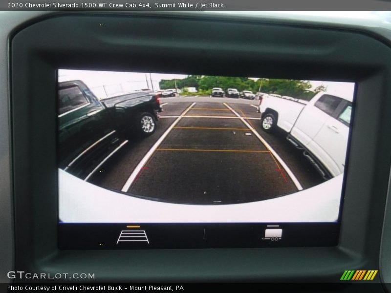 Summit White / Jet Black 2020 Chevrolet Silverado 1500 WT Crew Cab 4x4