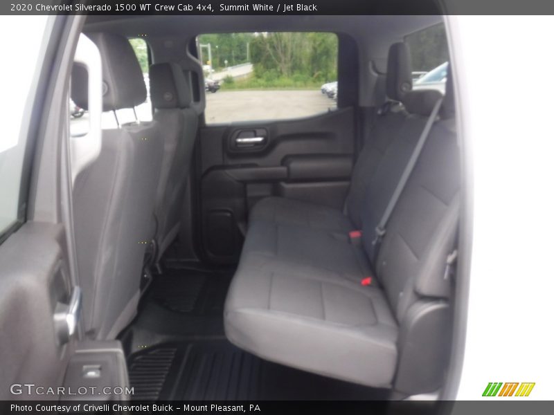 Summit White / Jet Black 2020 Chevrolet Silverado 1500 WT Crew Cab 4x4