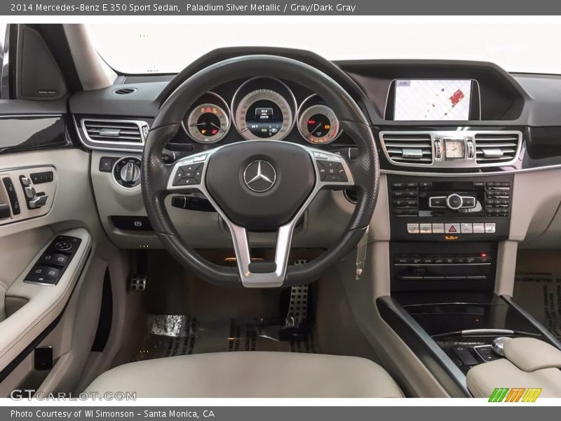 Paladium Silver Metallic / Gray/Dark Gray 2014 Mercedes-Benz E 350 Sport Sedan