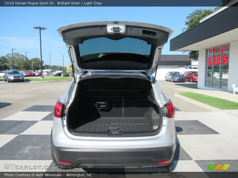 Brilliant Silver / Light Gray 2018 Nissan Rogue Sport SV