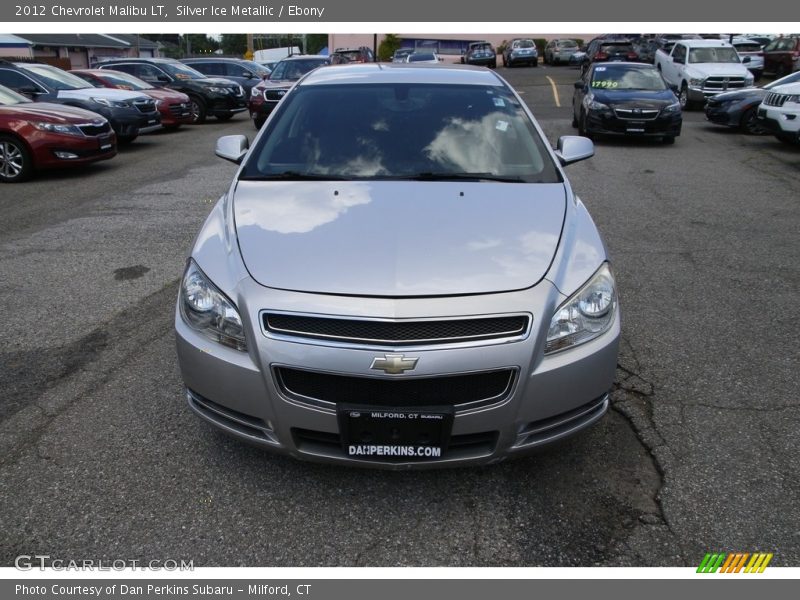 Silver Ice Metallic / Ebony 2012 Chevrolet Malibu LT