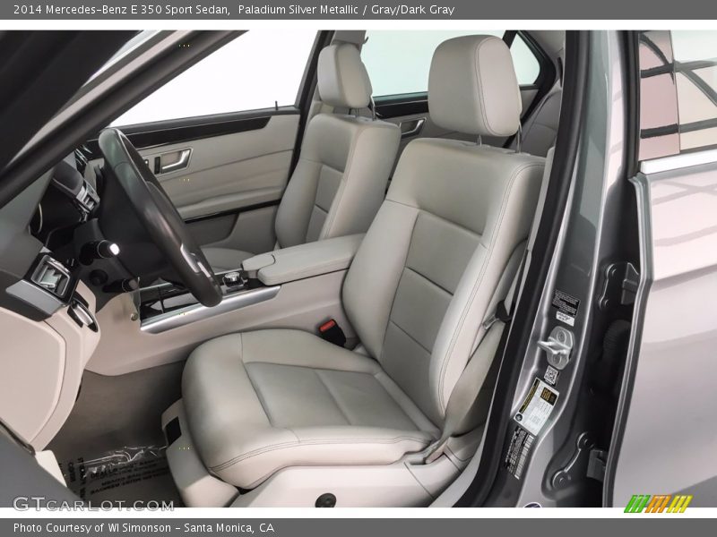 Paladium Silver Metallic / Gray/Dark Gray 2014 Mercedes-Benz E 350 Sport Sedan