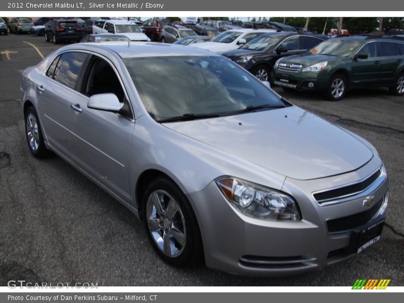 Silver Ice Metallic / Ebony 2012 Chevrolet Malibu LT