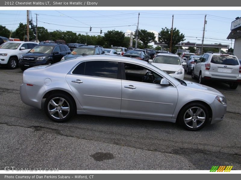 Silver Ice Metallic / Ebony 2012 Chevrolet Malibu LT