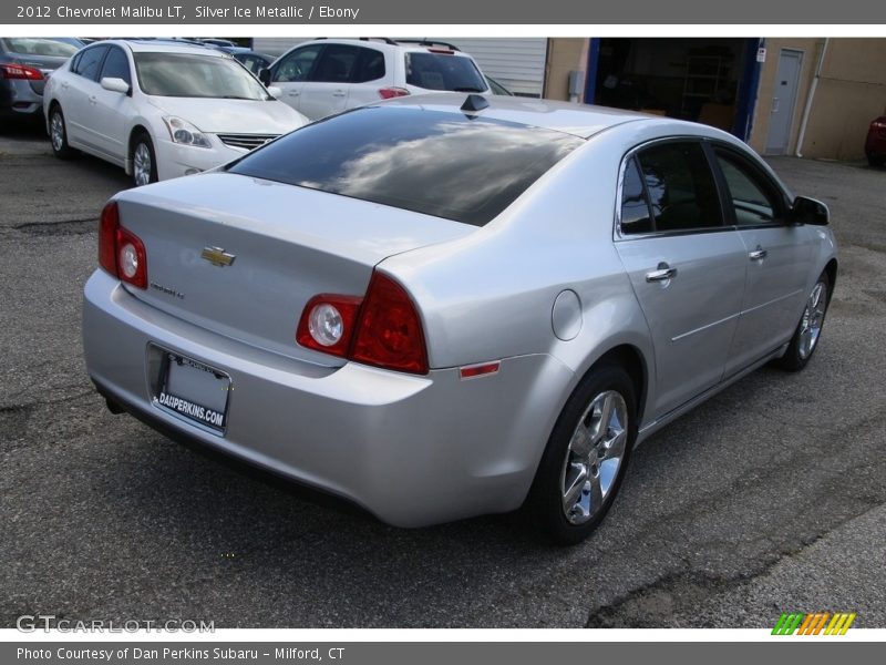 Silver Ice Metallic / Ebony 2012 Chevrolet Malibu LT