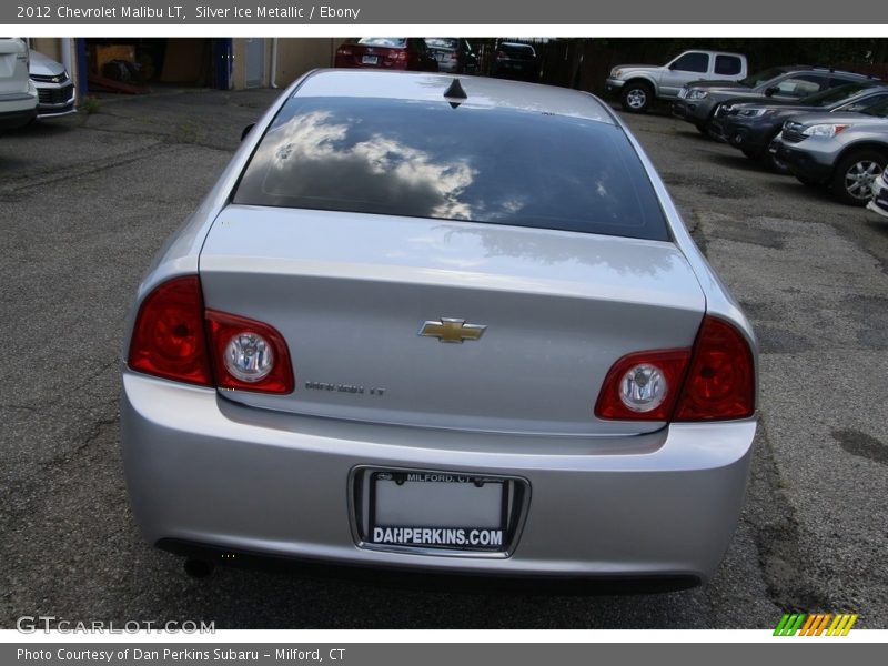 Silver Ice Metallic / Ebony 2012 Chevrolet Malibu LT
