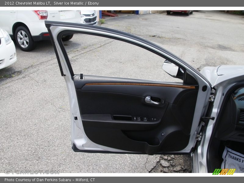 Silver Ice Metallic / Ebony 2012 Chevrolet Malibu LT