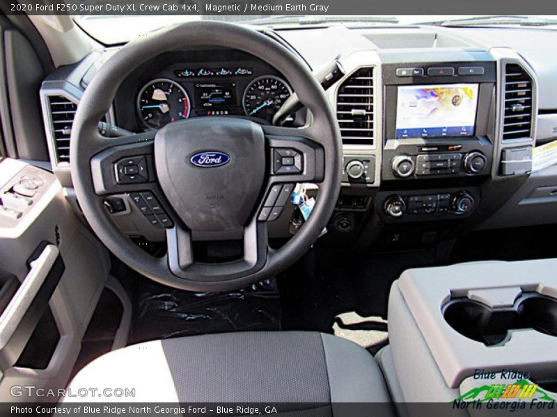 Magnetic / Medium Earth Gray 2020 Ford F250 Super Duty XL Crew Cab 4x4