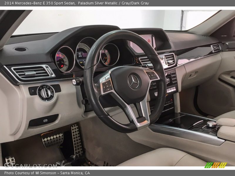 Paladium Silver Metallic / Gray/Dark Gray 2014 Mercedes-Benz E 350 Sport Sedan