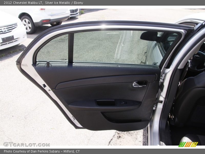 Silver Ice Metallic / Ebony 2012 Chevrolet Malibu LT