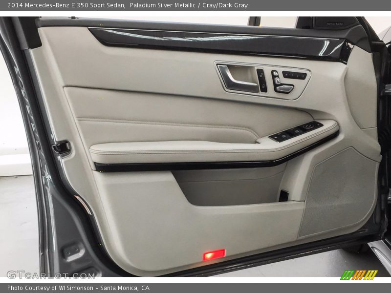 Paladium Silver Metallic / Gray/Dark Gray 2014 Mercedes-Benz E 350 Sport Sedan