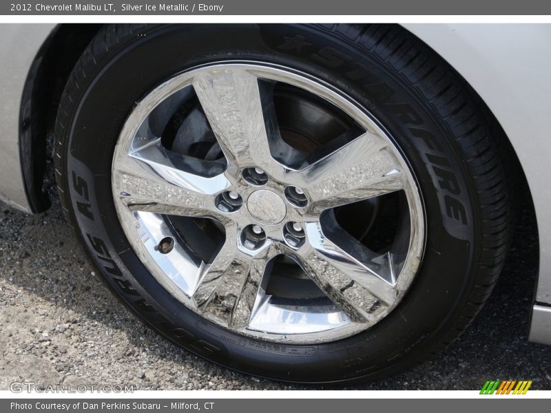 Silver Ice Metallic / Ebony 2012 Chevrolet Malibu LT