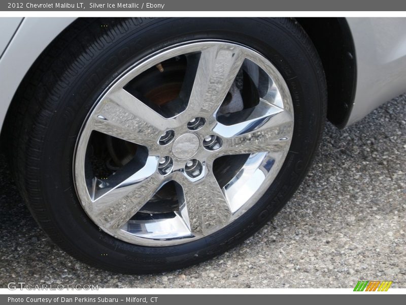 Silver Ice Metallic / Ebony 2012 Chevrolet Malibu LT