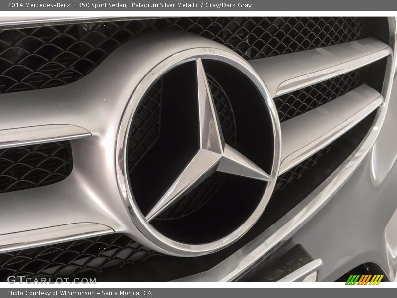 Paladium Silver Metallic / Gray/Dark Gray 2014 Mercedes-Benz E 350 Sport Sedan