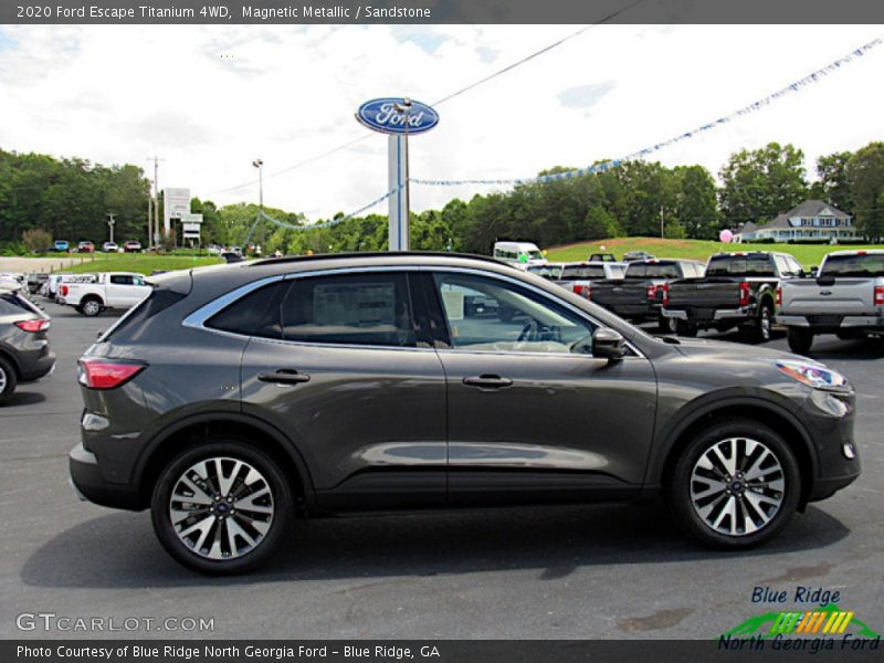 Magnetic Metallic / Sandstone 2020 Ford Escape Titanium 4WD
