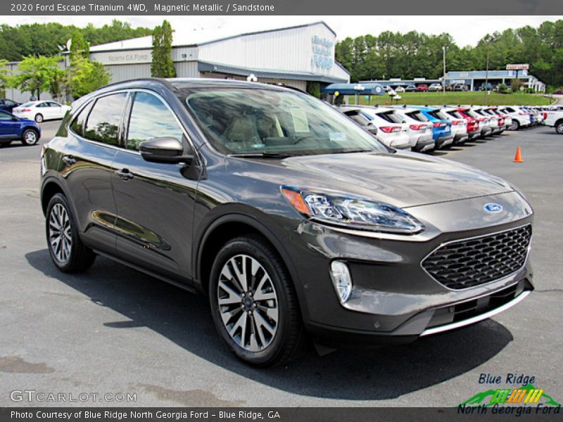 Magnetic Metallic / Sandstone 2020 Ford Escape Titanium 4WD