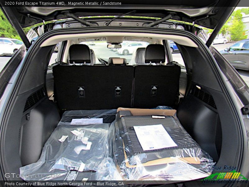 Magnetic Metallic / Sandstone 2020 Ford Escape Titanium 4WD