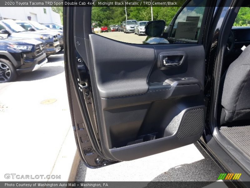 Midnight Black Metallic / TRD Cement/Black 2020 Toyota Tacoma TRD Sport Double Cab 4x4