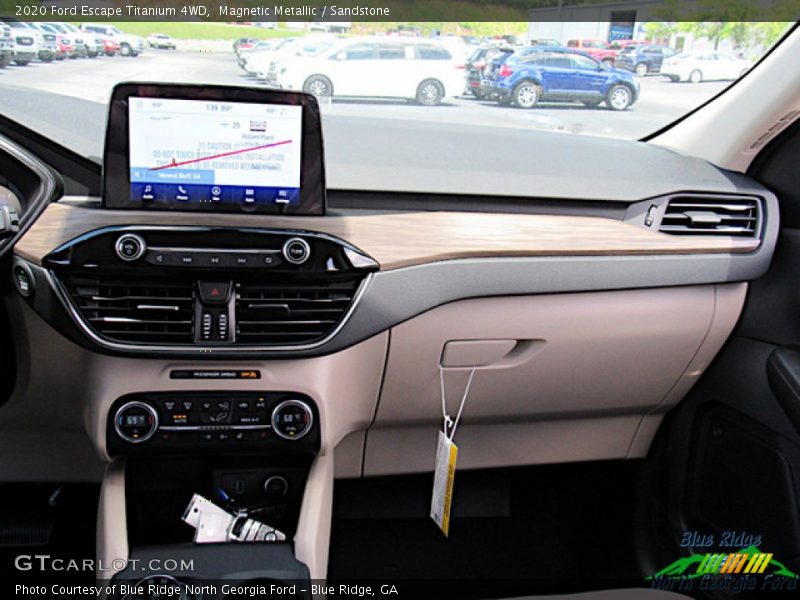 Magnetic Metallic / Sandstone 2020 Ford Escape Titanium 4WD