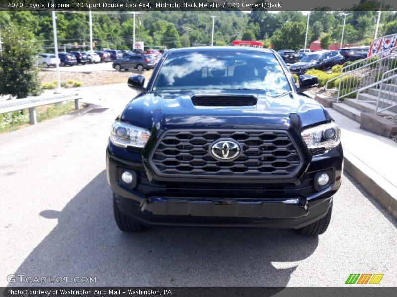 Midnight Black Metallic / TRD Cement/Black 2020 Toyota Tacoma TRD Sport Double Cab 4x4