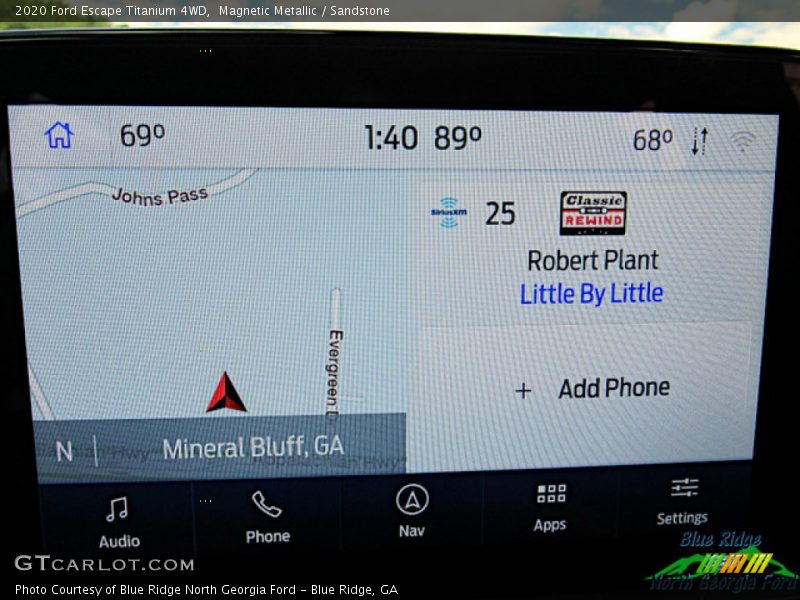 Magnetic Metallic / Sandstone 2020 Ford Escape Titanium 4WD